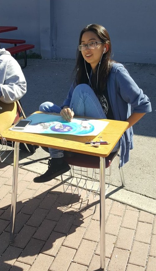 Art Walk: Estudiantes talentosos muestran sus obras