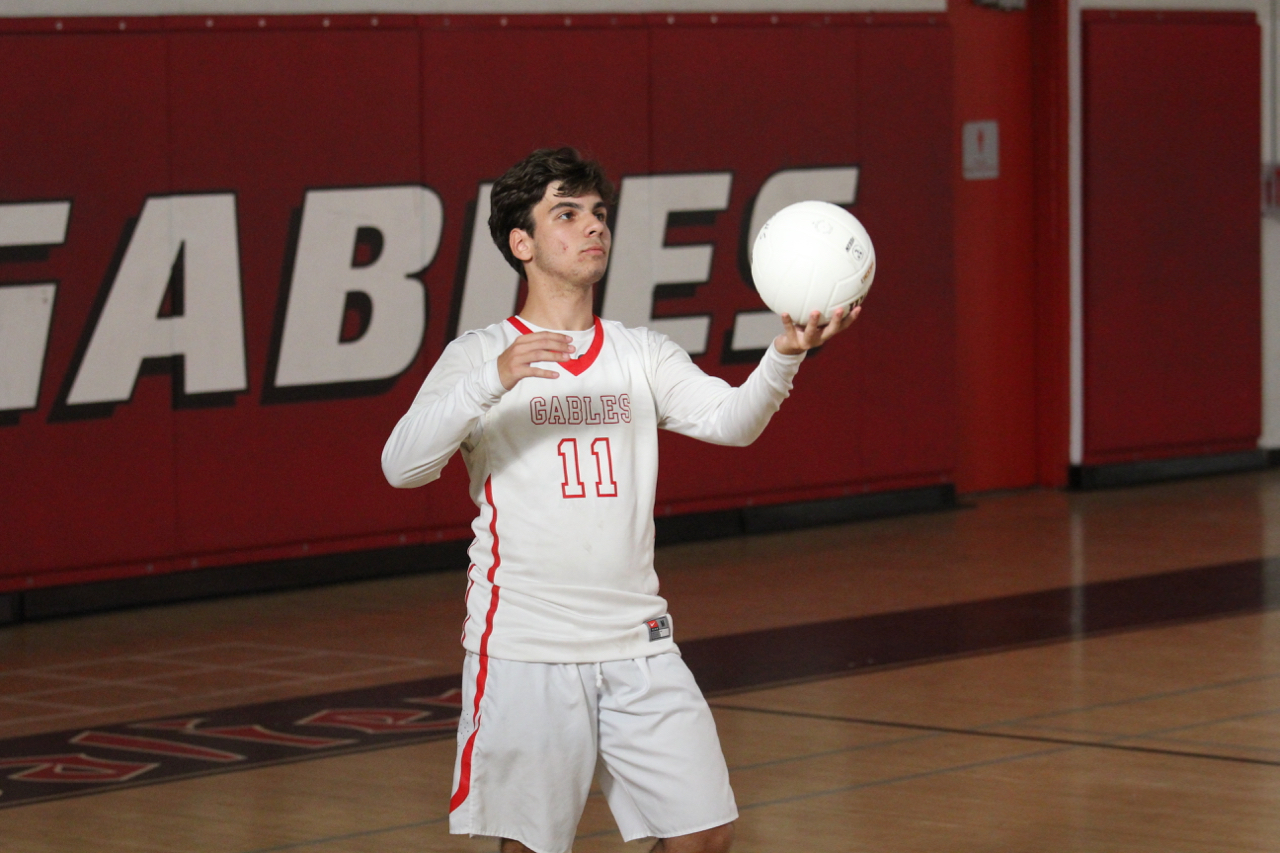 Boys Volleyball Goes Up Against St. Brendan