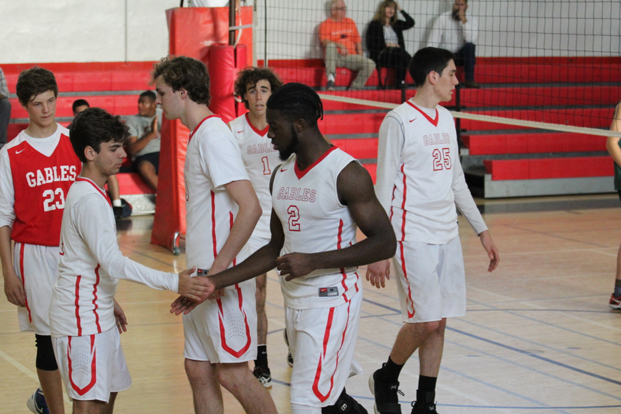 Boys Volleyball Goes Up Against St. Brendan