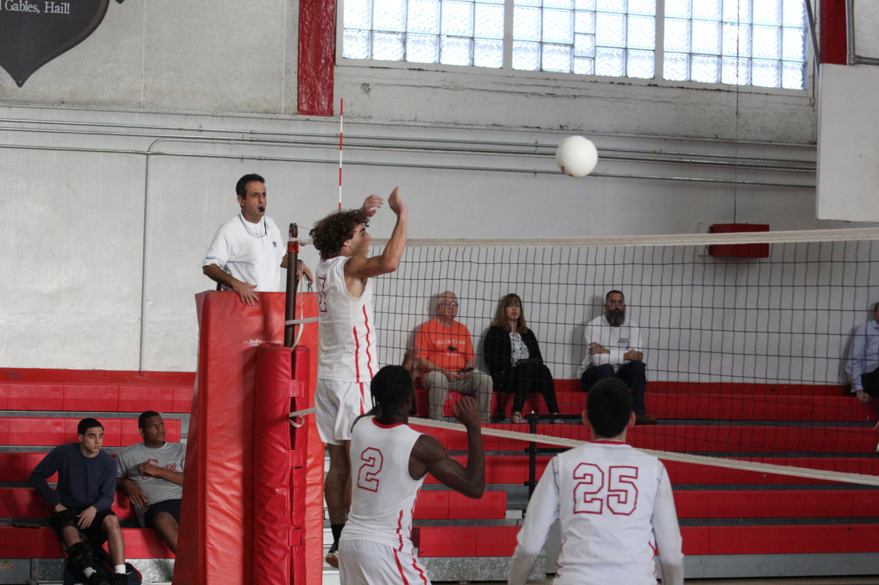 Boys Volleyball Goes Up Against St. Brendan