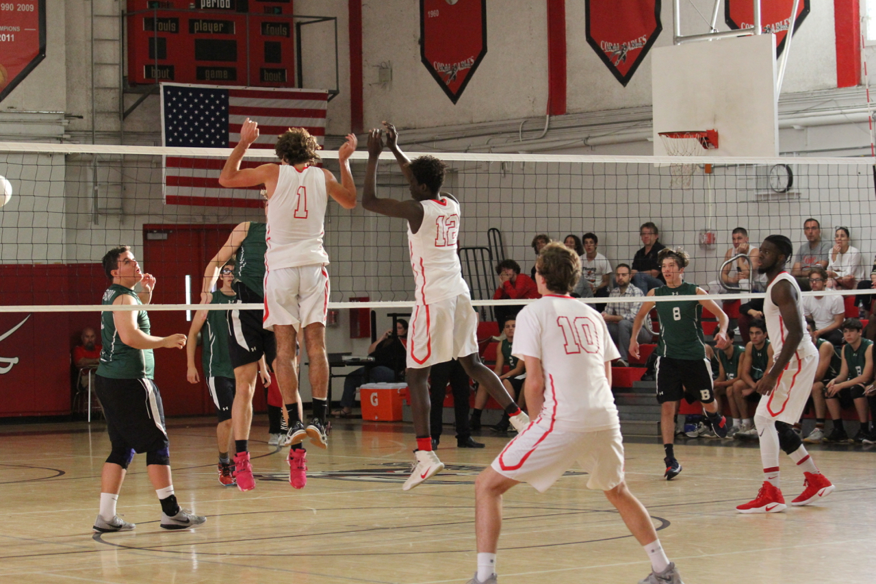 Boys Volleyball Goes Up Against St. Brendan