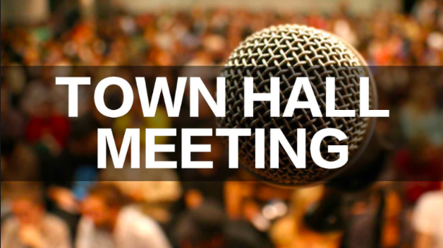 There will be a town hall meeting in the Coral Gables Senior High auditorium.