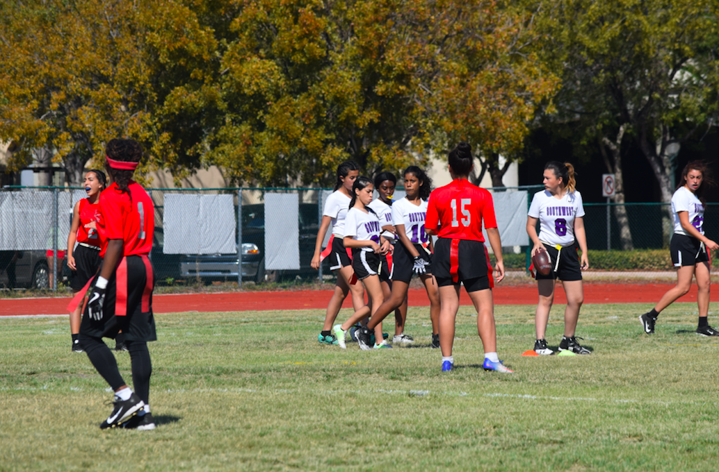 Gables Flag Football Vs. Southwest
