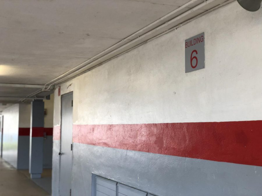 Building 6 will be one of the sites to receive renovations. 