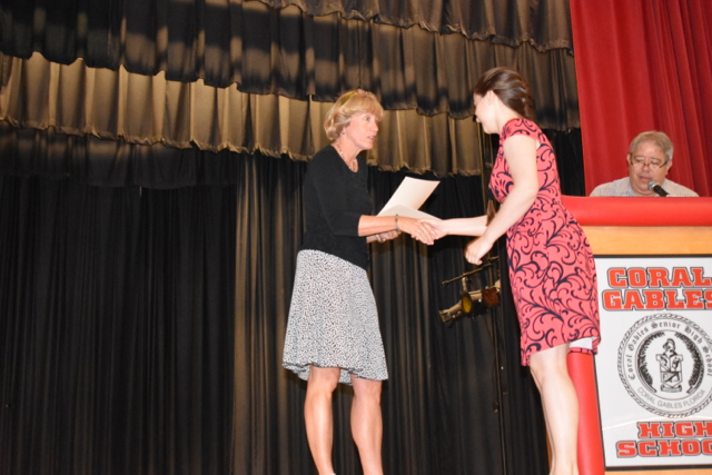 Elsa+Glazer+Award+Ceremony+Honors+Top+Seniors