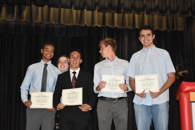 Elsa Glazer Award Ceremony Honors Top Seniors
