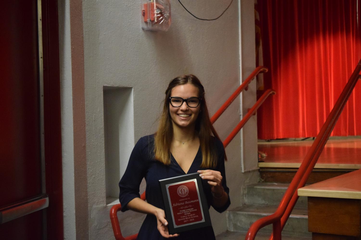 The Best Students of Gables Receive Awards!