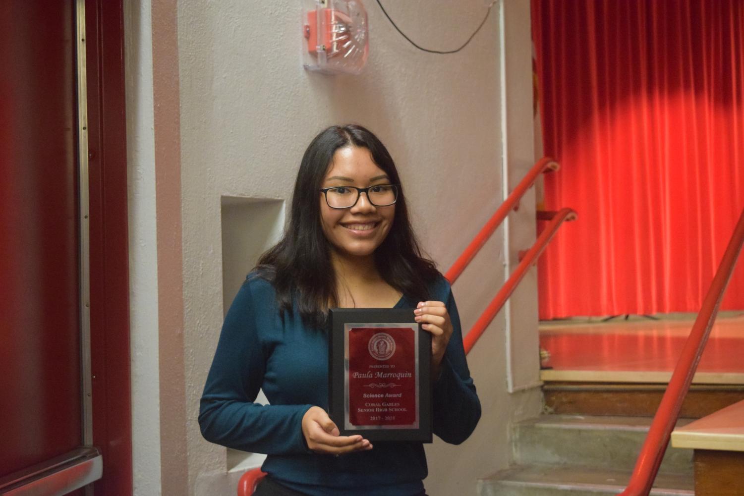 The Best Students of Gables Receive Awards!