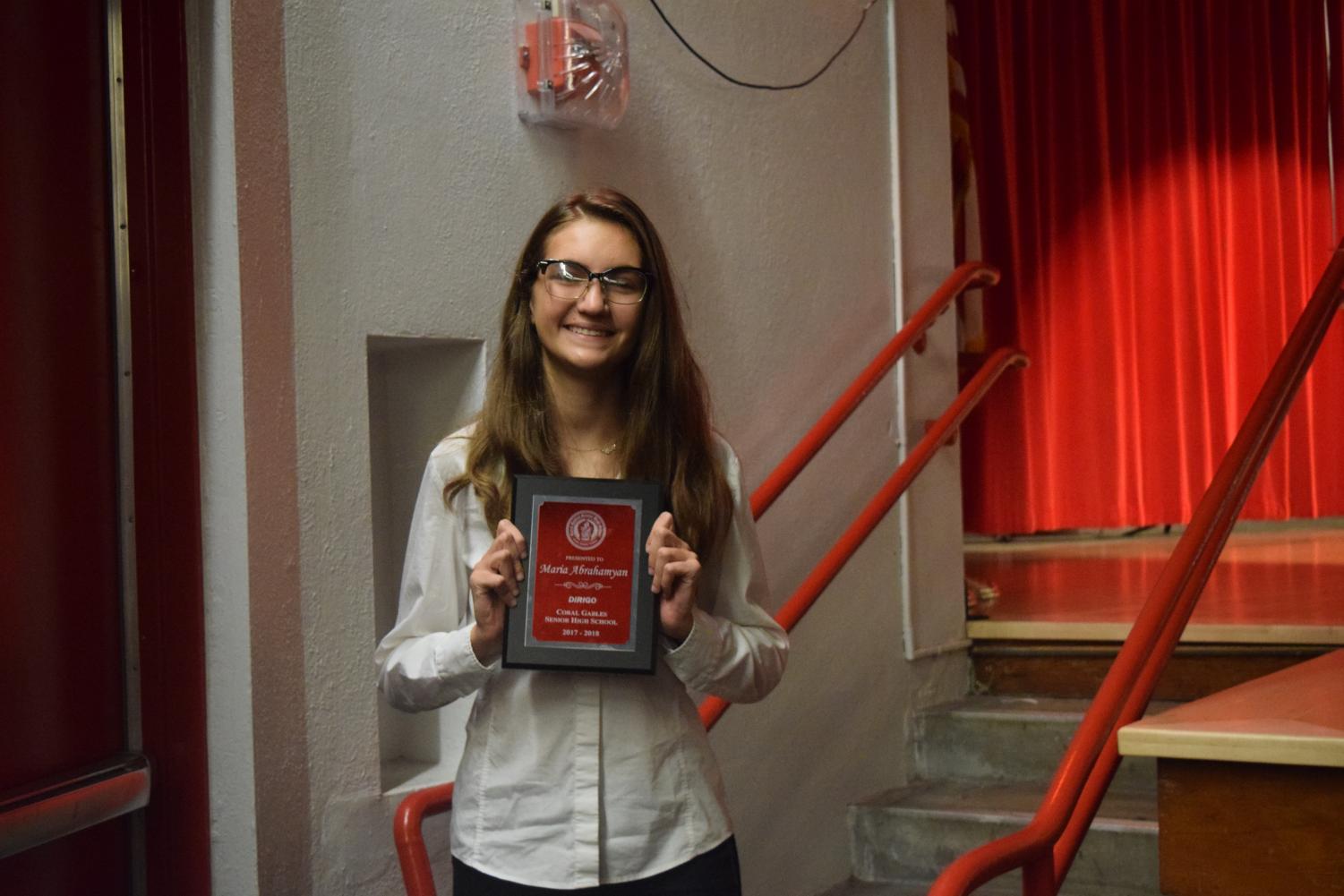 The Best Students of Gables Receive Awards!