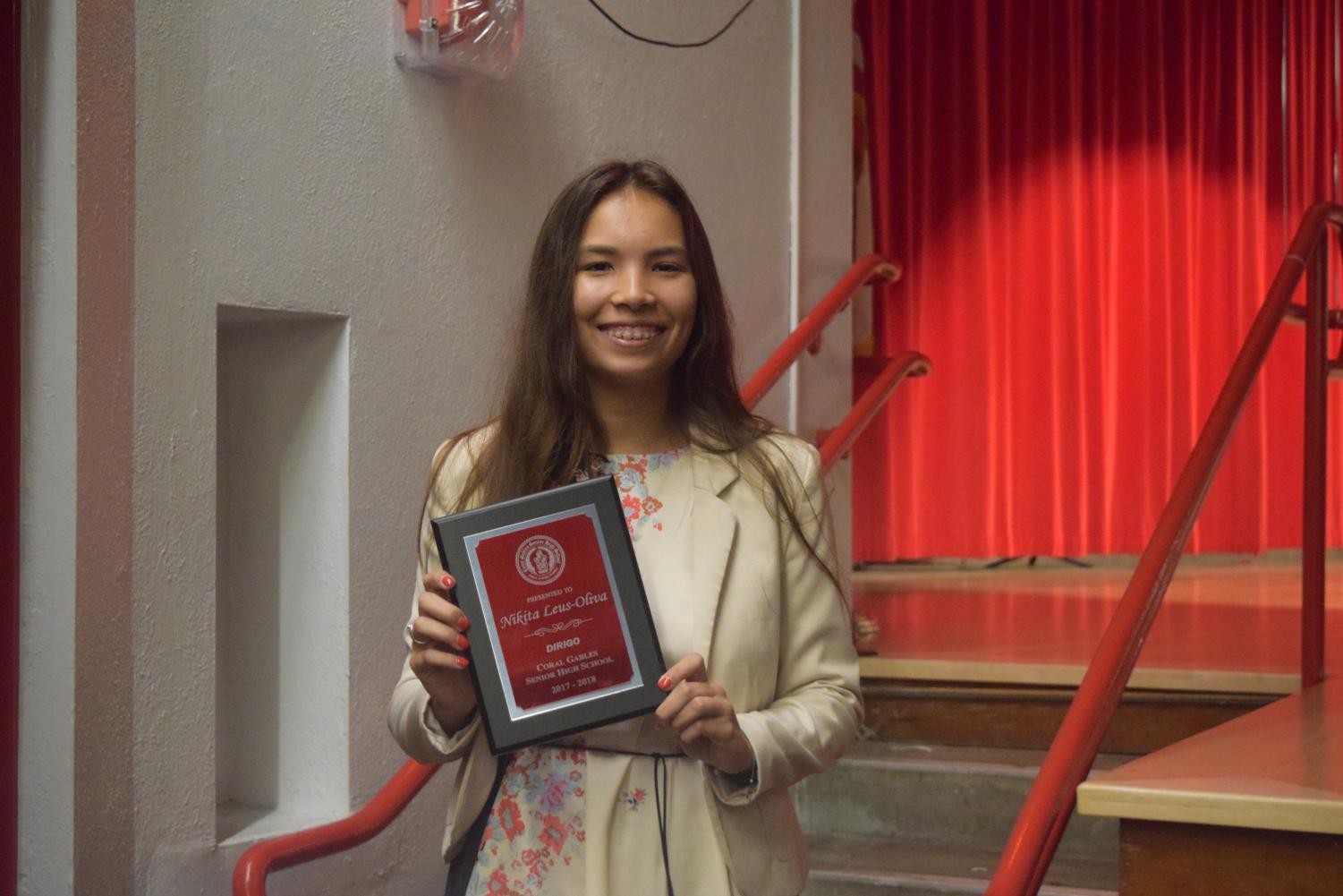 The Best Students of Gables Receive Awards!