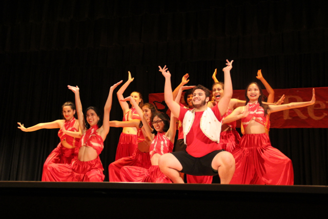 Gables Bhangra team also performed at the Gablette Revue.