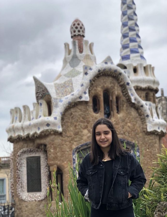 Ebrahimi poses in Spain.