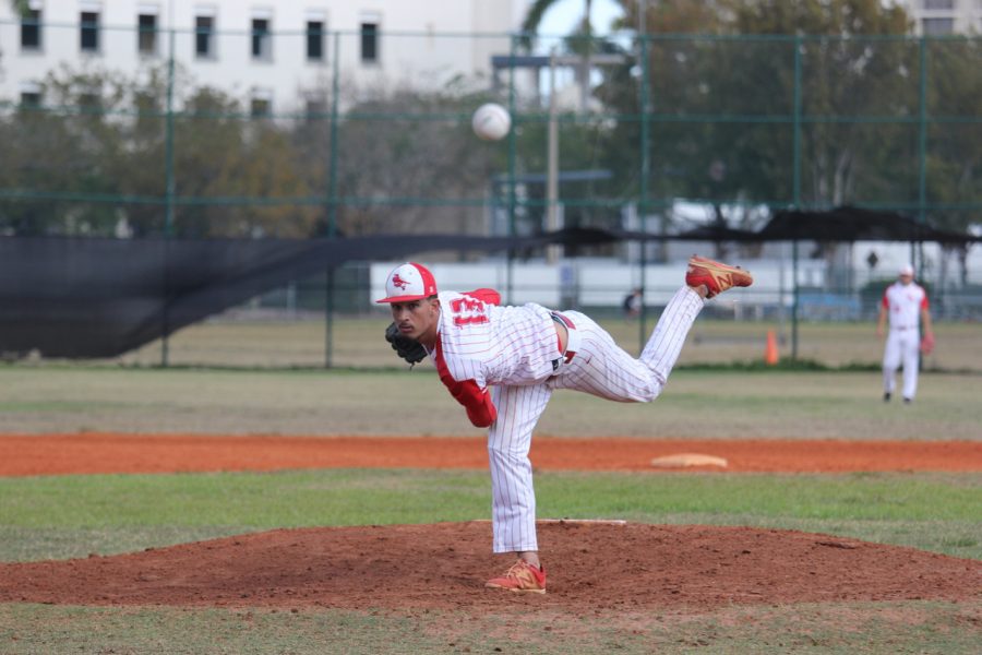 Cavalier Baseball Takes a Loss Against Coral Park