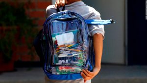 The Idea of Clear Backpacks is not so Crystal Clear