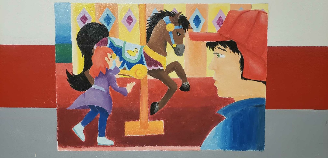 English Hall, New Paintings on the Wall!