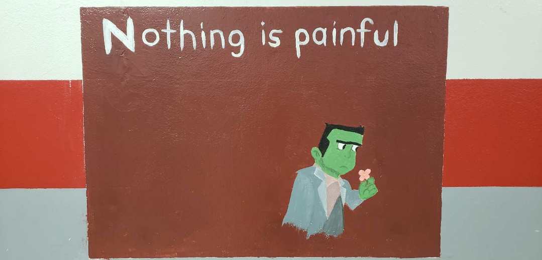 English Hall, New Paintings on the Wall!