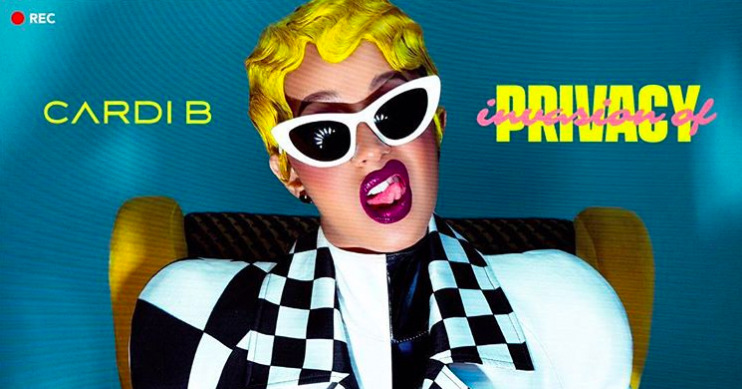 Card B's new album cover with attention-grabbing colors and styles shows us another aspect of her bold personality.
