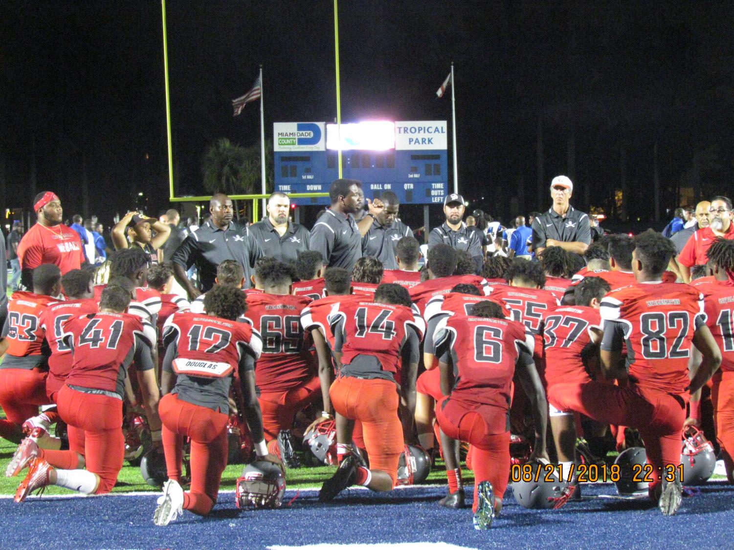 Cavaliers and Buccaneers Kick off the 2018 Football Season