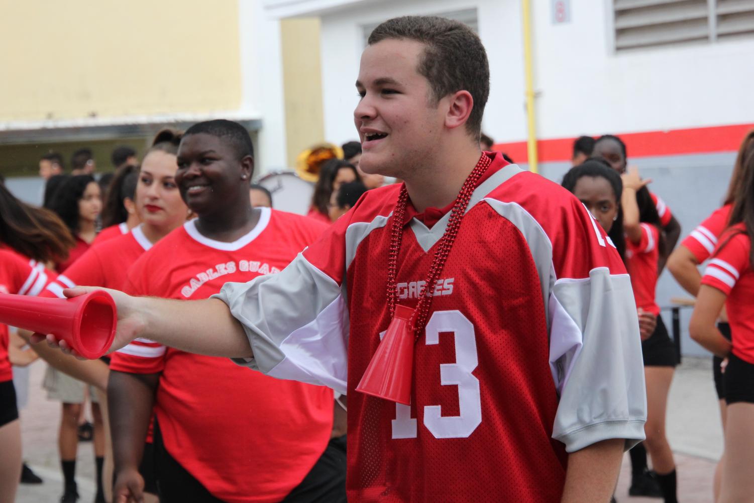 Cavalier Spirit Prevails Through Rain or Shine
