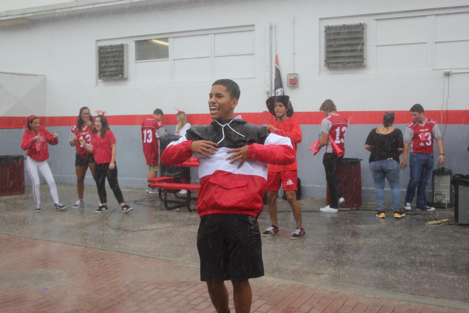 Cavalier Spirit Prevails Through Rain or Shine