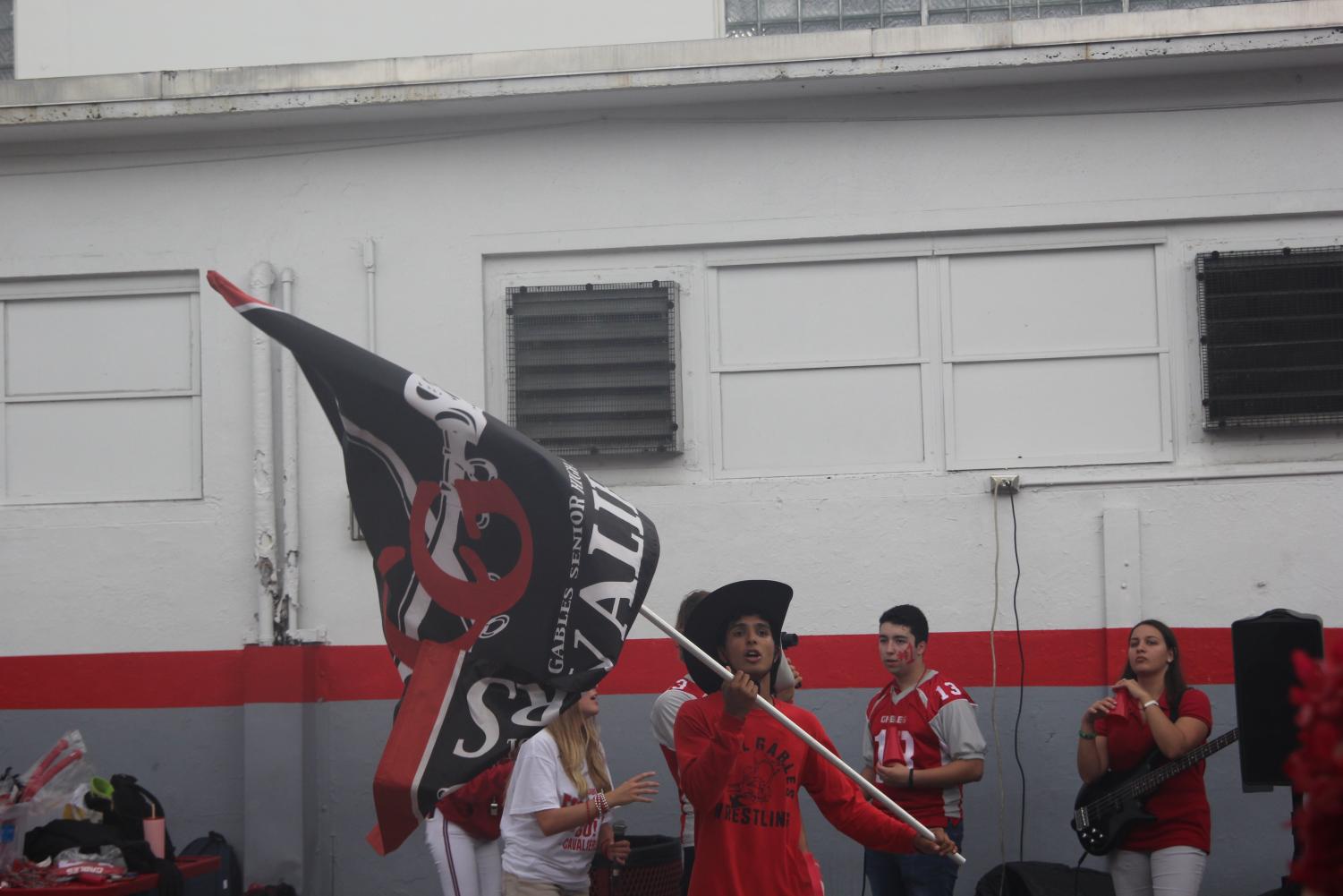 Cavalier Spirit Prevails Through Rain or Shine