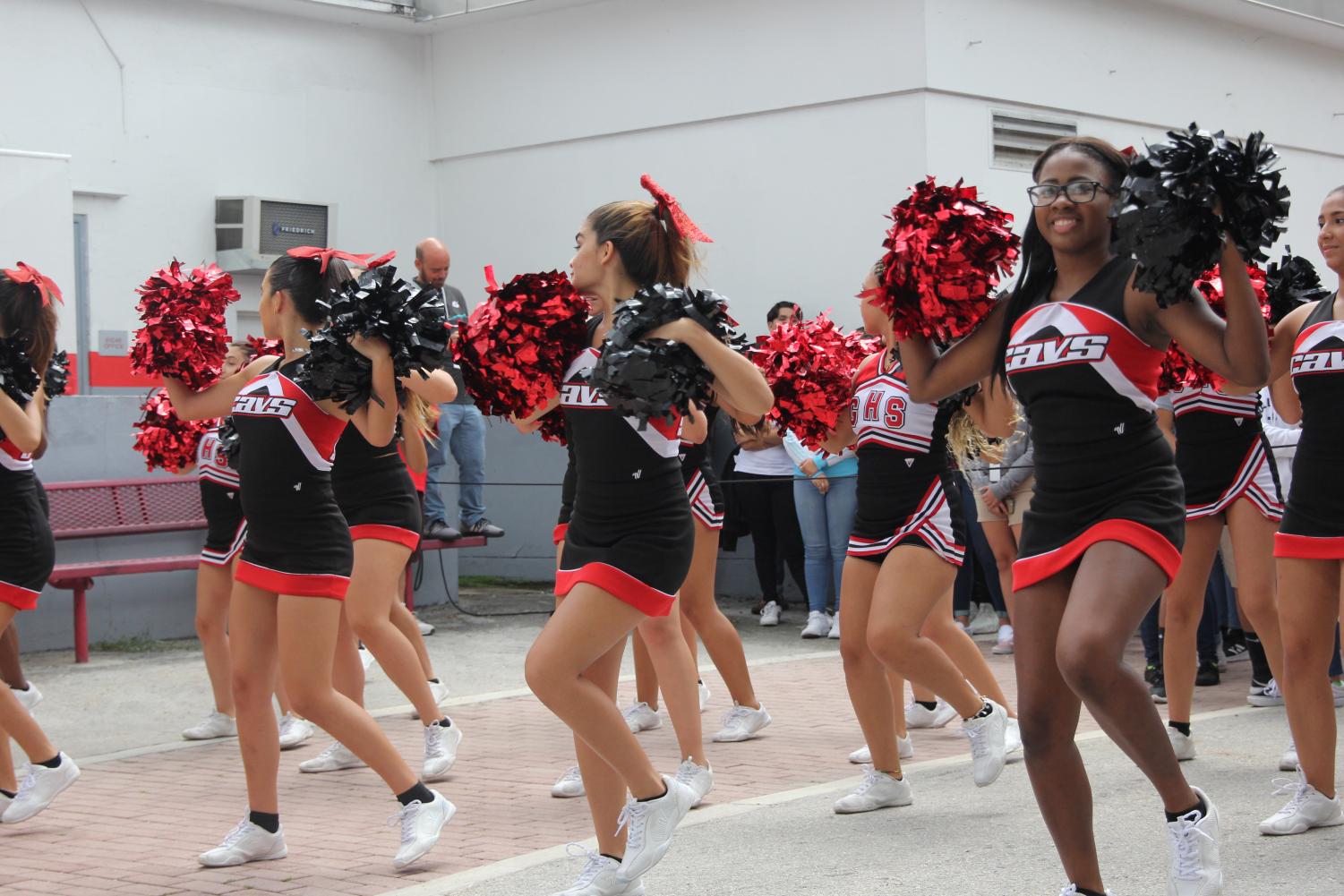 Cavalier Spirit Prevails Through Rain or Shine