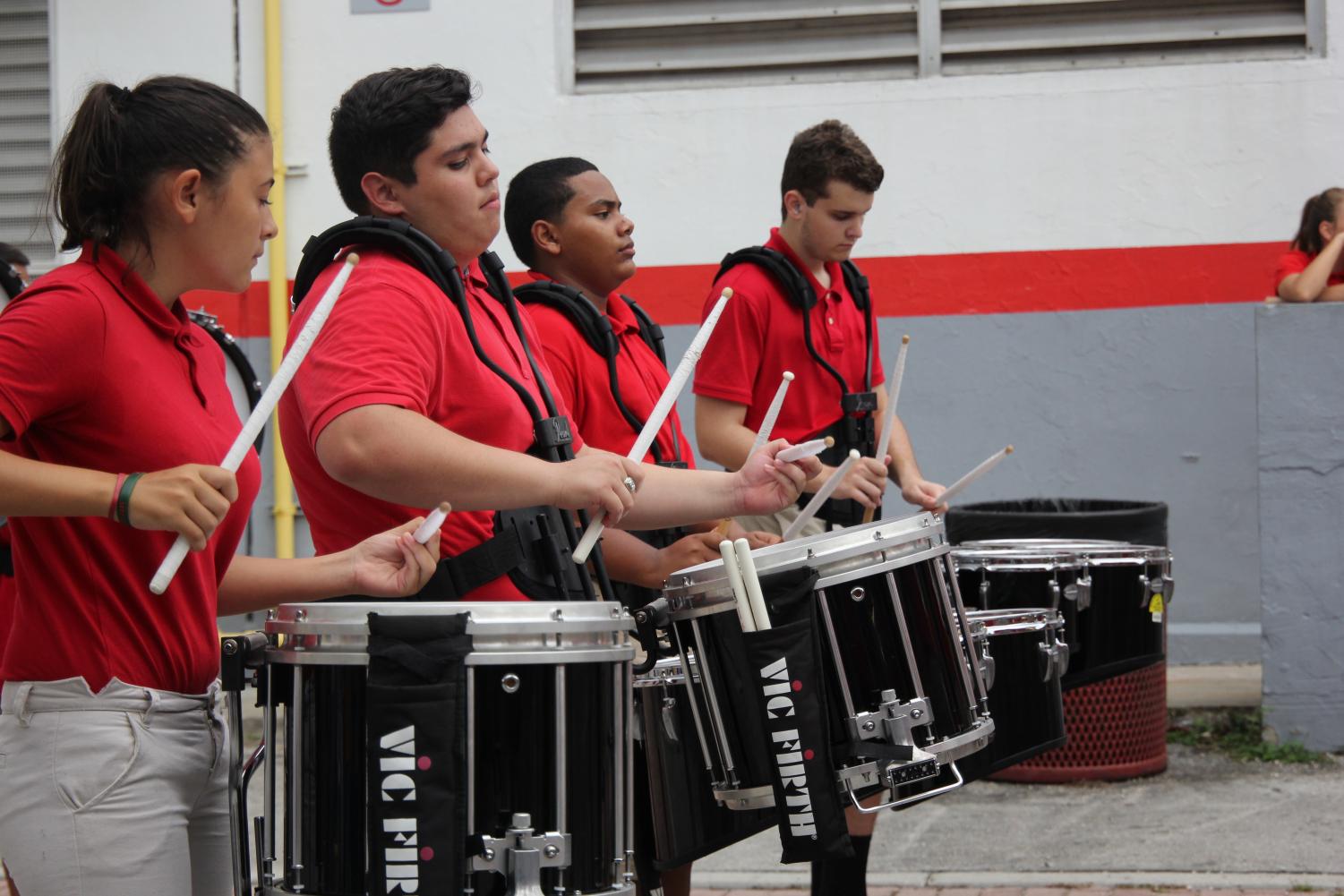 Cavalier Spirit Prevails Through Rain or Shine