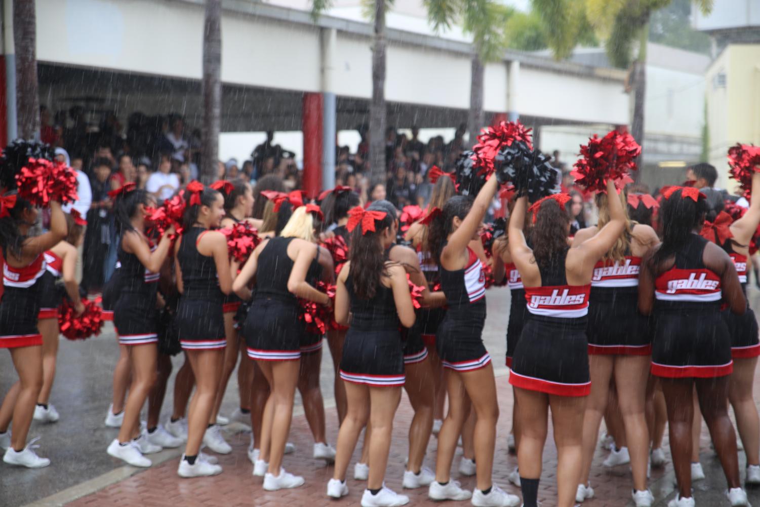 Cavalier Spirit Prevails Through Rain or Shine