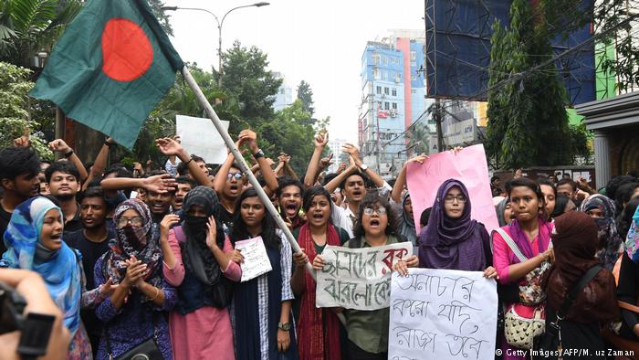 The+goal+of+the+week-long+protest+was+to+bring+safety+and+security+to+the+roads+of+Bangladesh.+