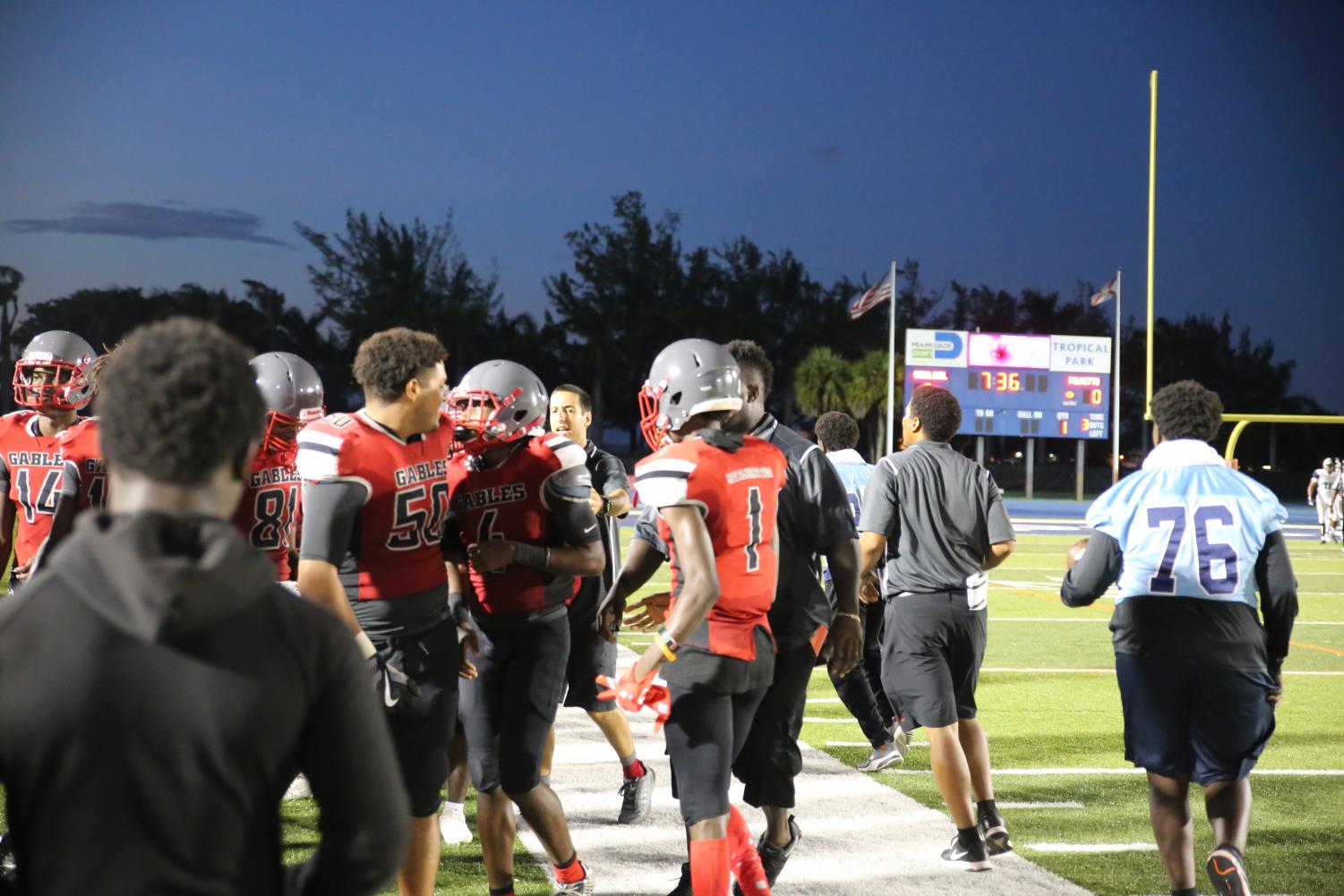 Coral Gables Cavaliers Take on the Palmetto Panthers