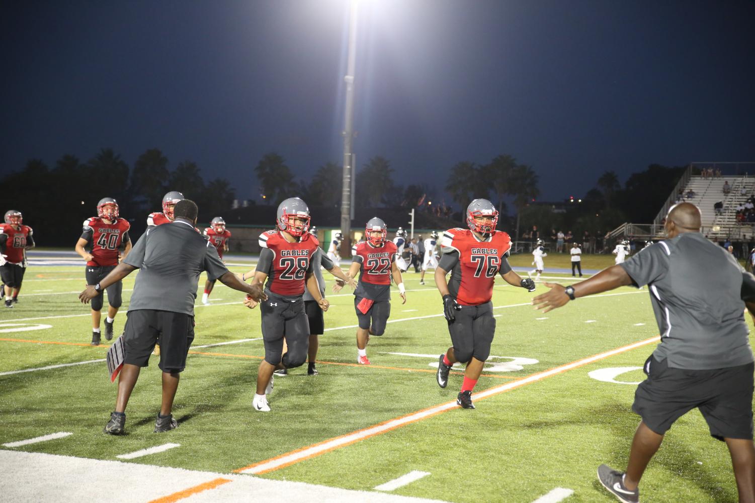 Coral Gables Cavaliers Take on the Palmetto Panthers