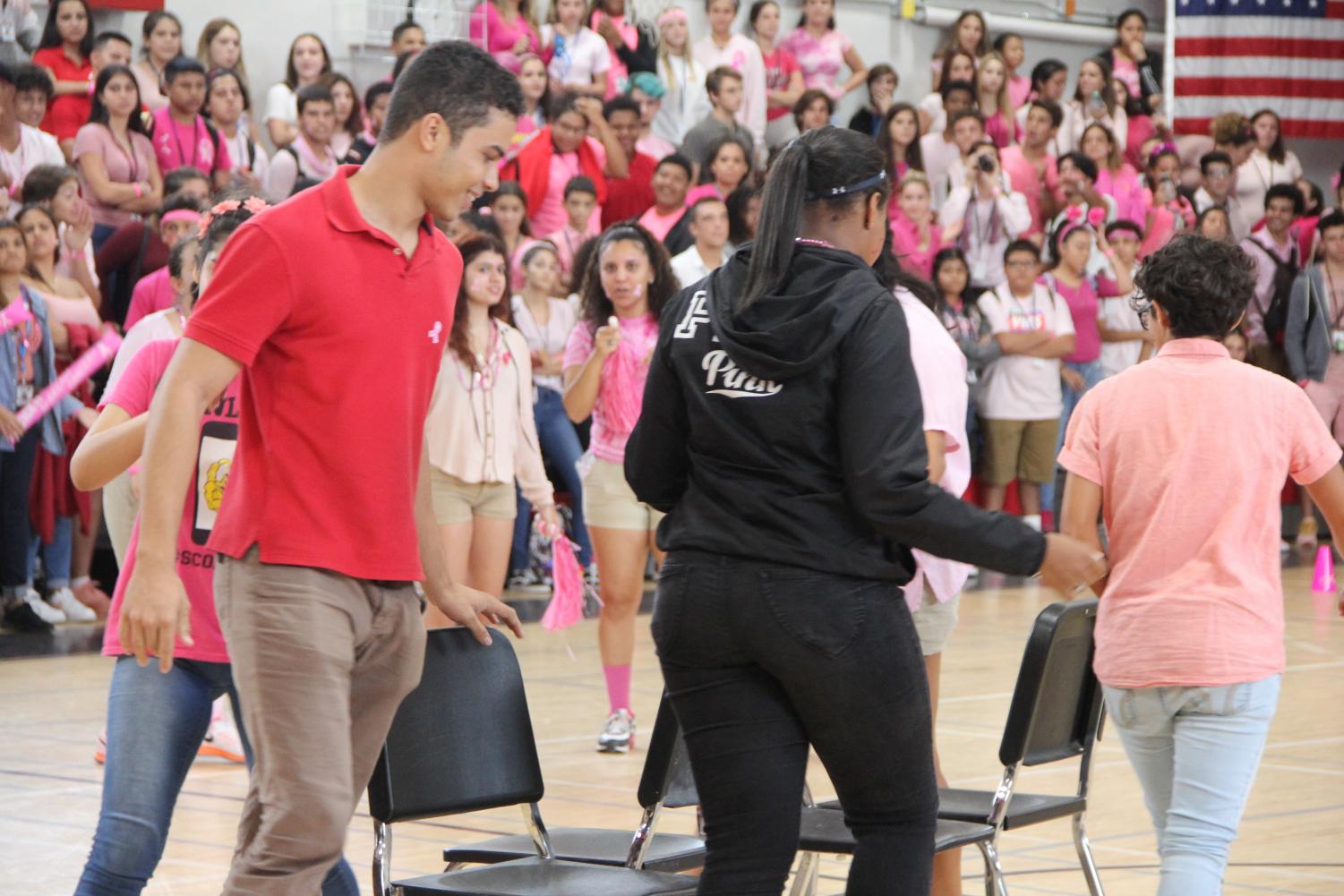 Pink Spirited Pep Rally