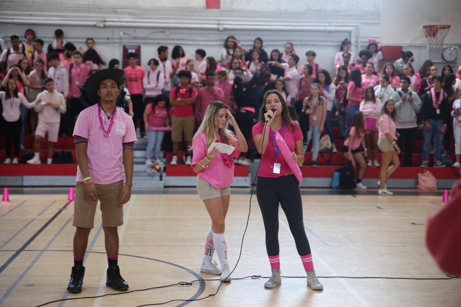 Pink Spirited Pep Rally