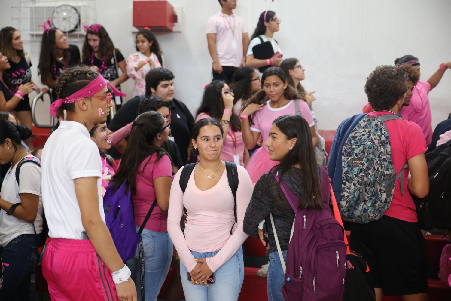 Pink Spirited Pep Rally
