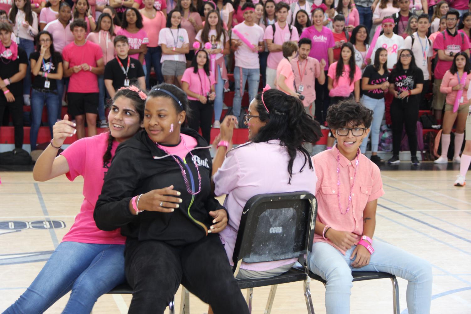 Pink Spirited Pep Rally