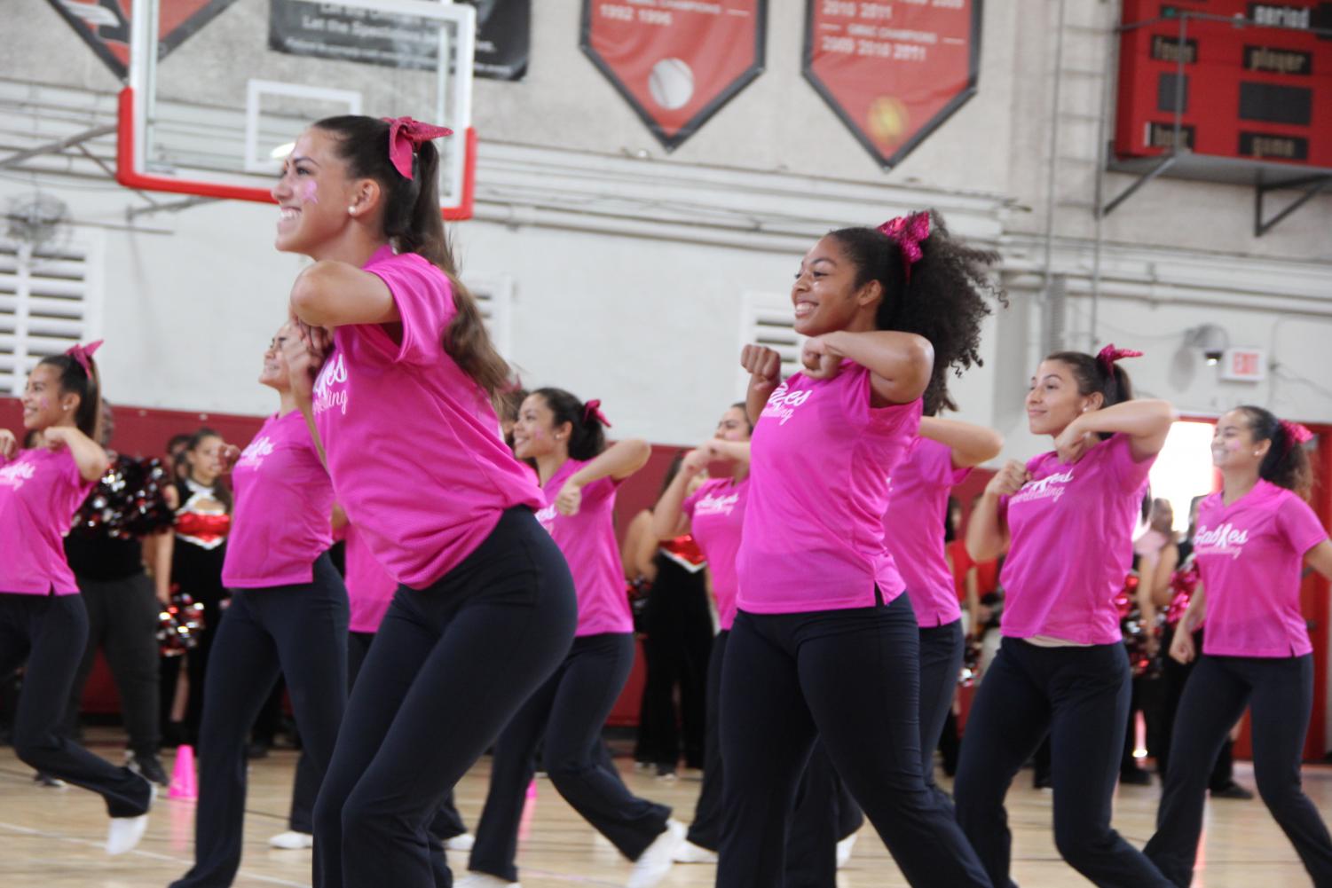 Pink+Spirited+Pep+Rally