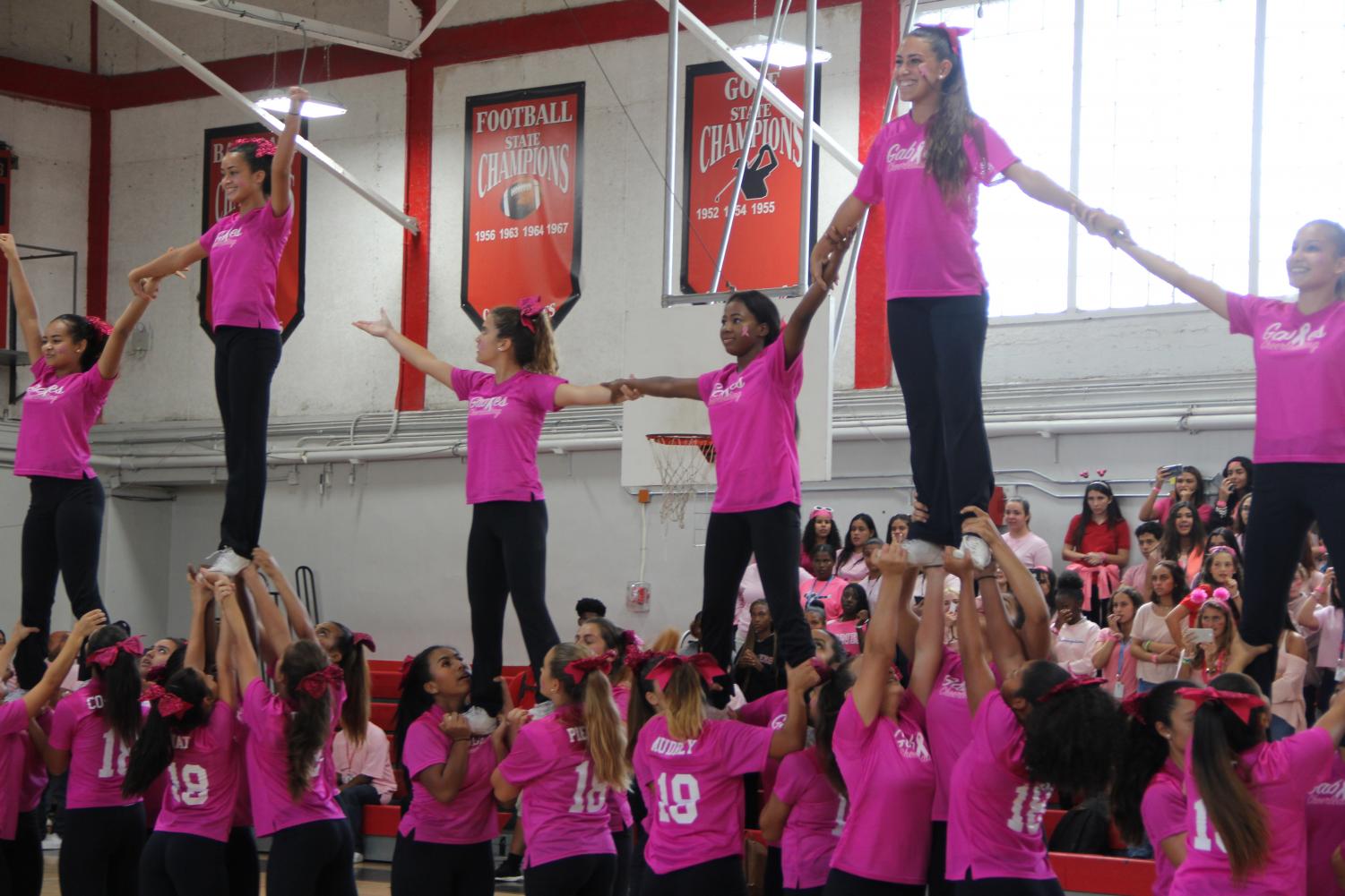 Pink Spirited Pep Rally