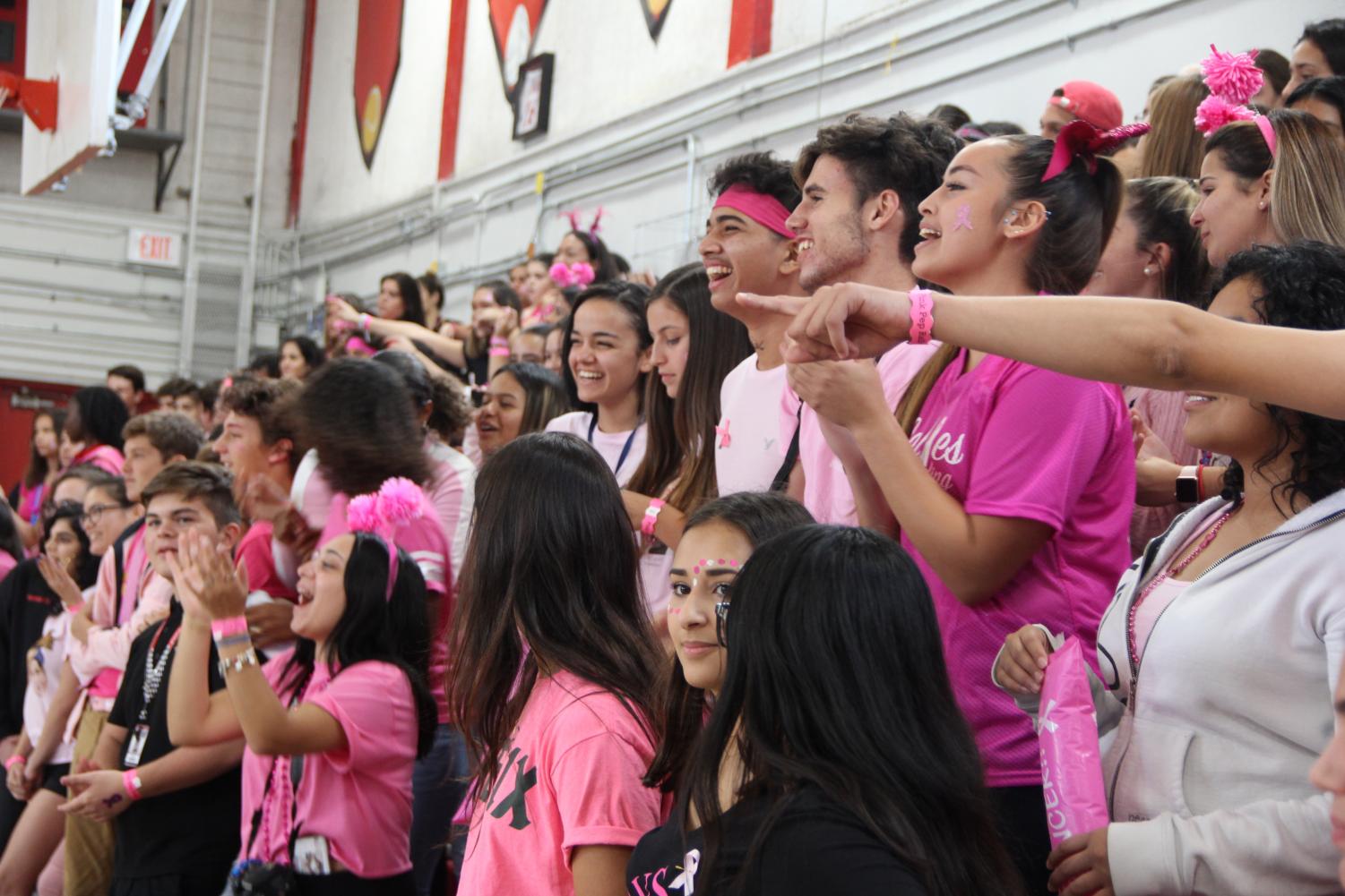 Pink Spirited Pep Rally