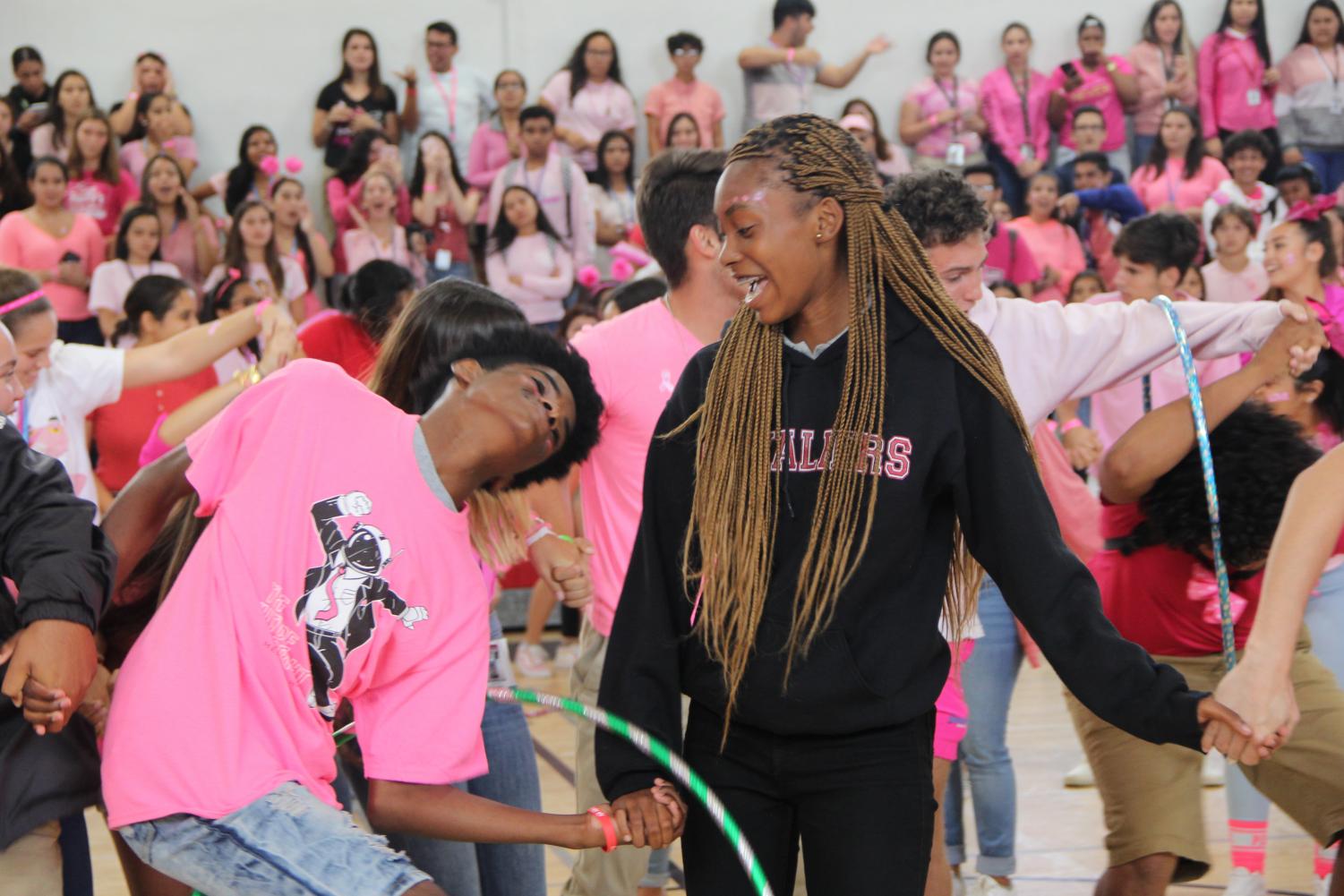 Pink+Spirited+Pep+Rally