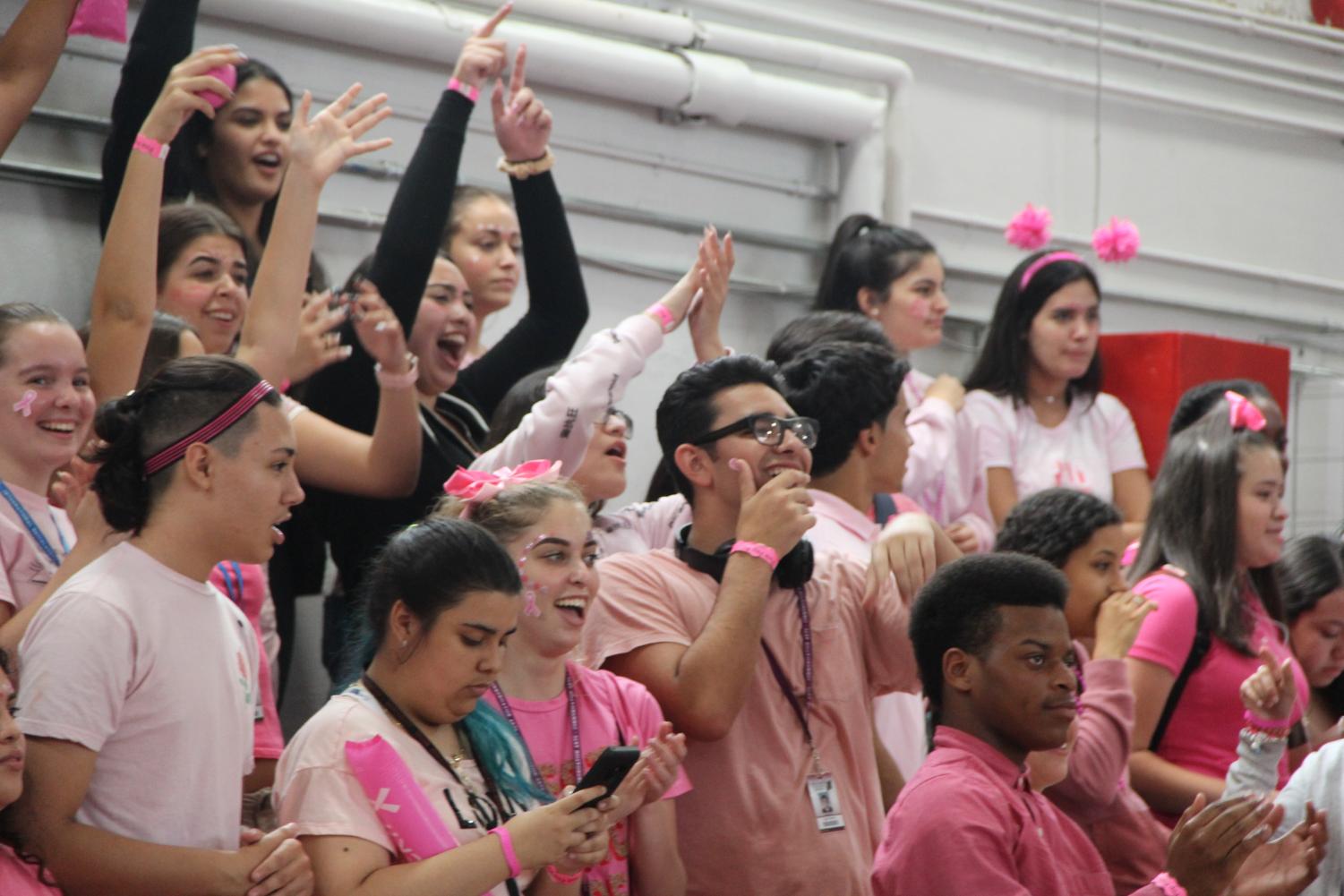 Pink Spirited Pep Rally
