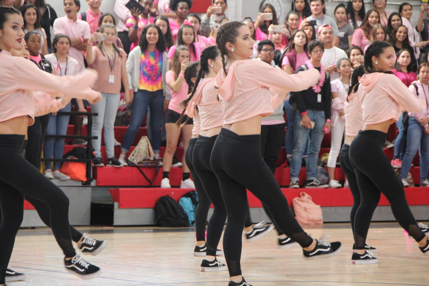 Pink Spirited Pep Rally