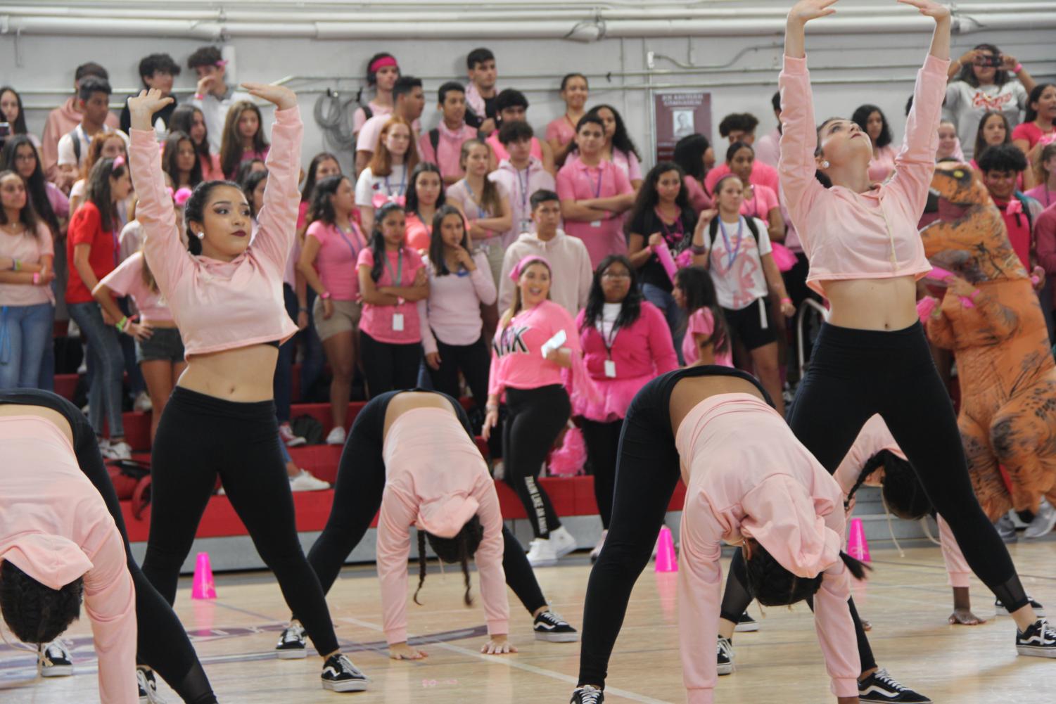 Pink+Spirited+Pep+Rally