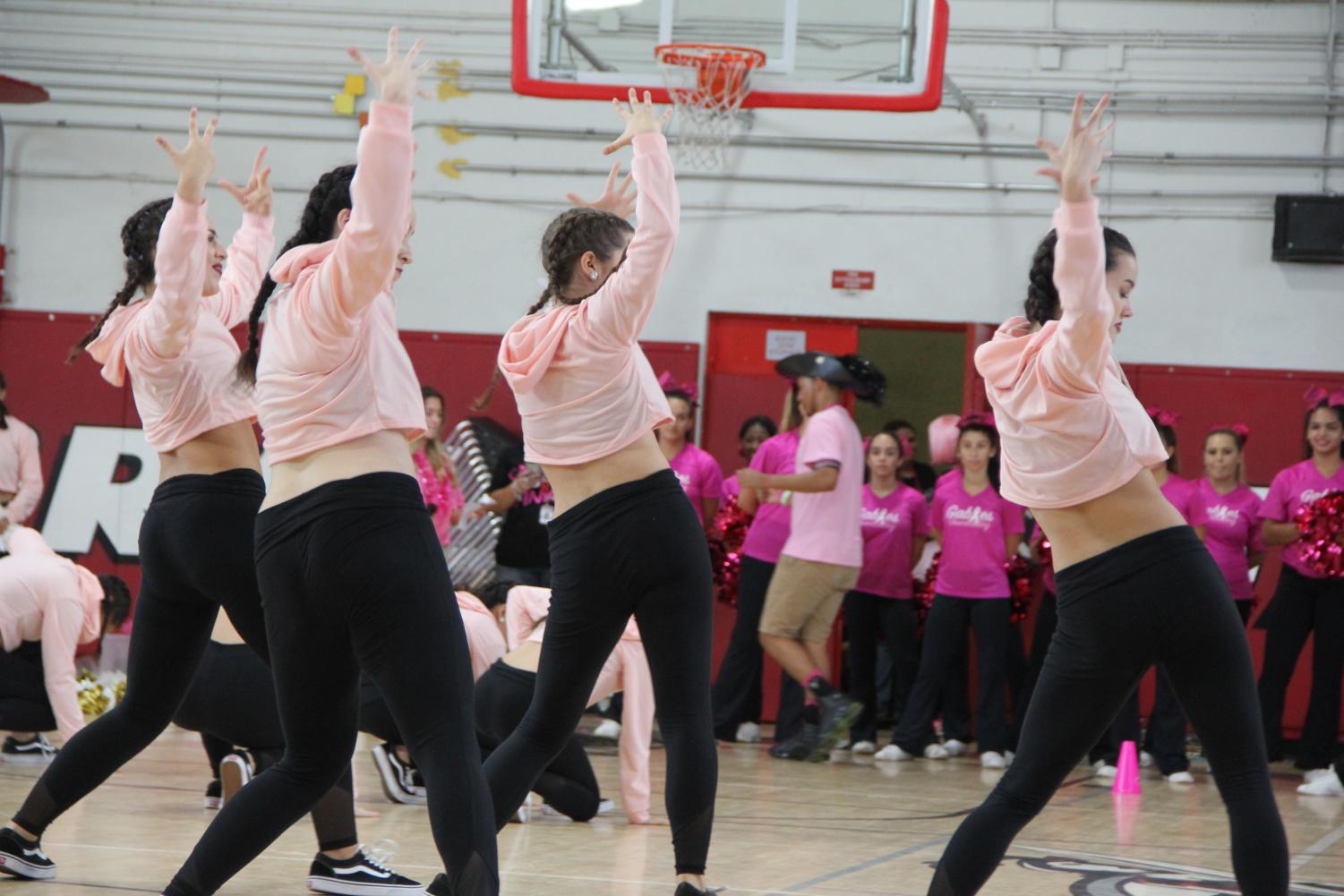 Pink+Spirited+Pep+Rally