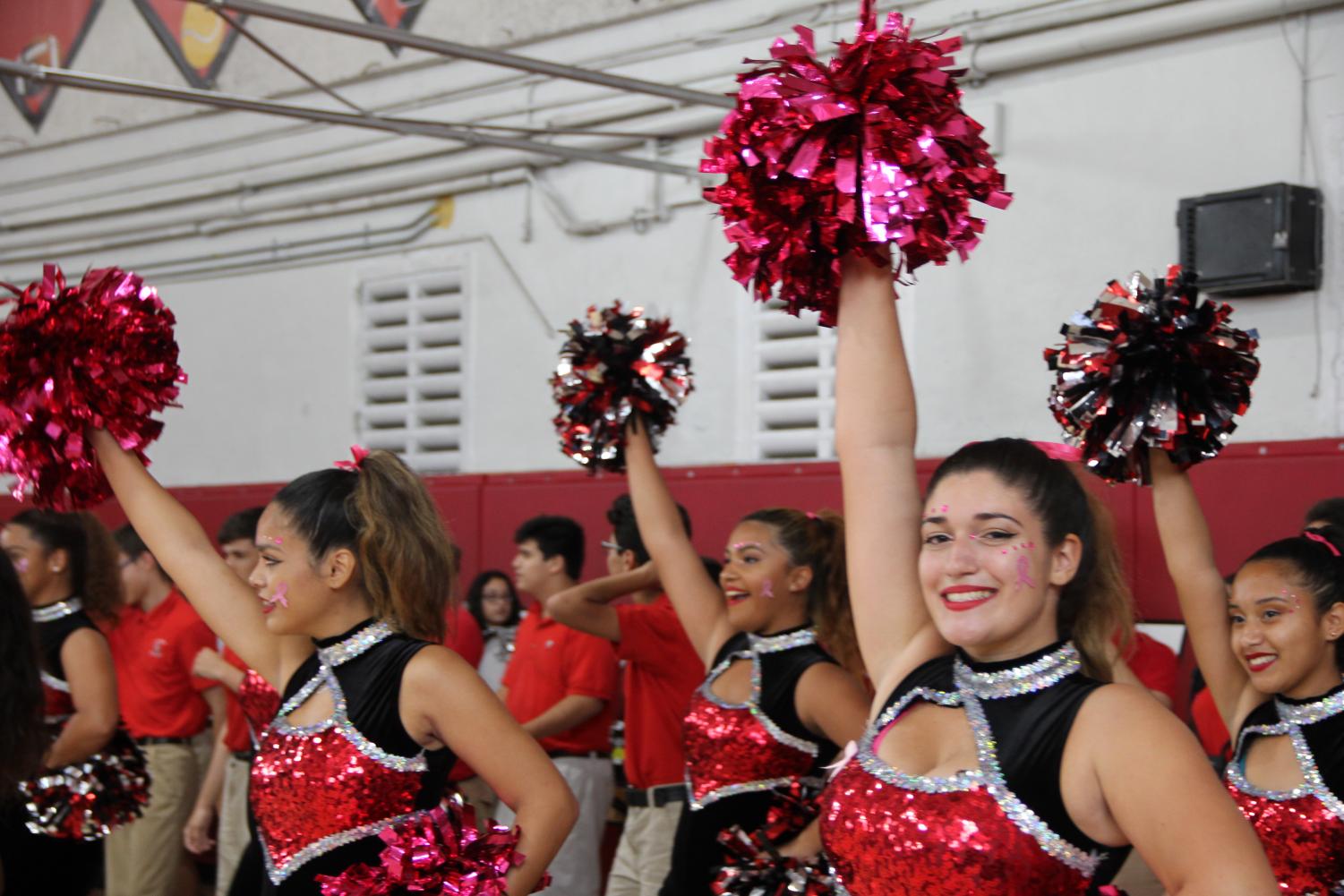 Pink+Spirited+Pep+Rally