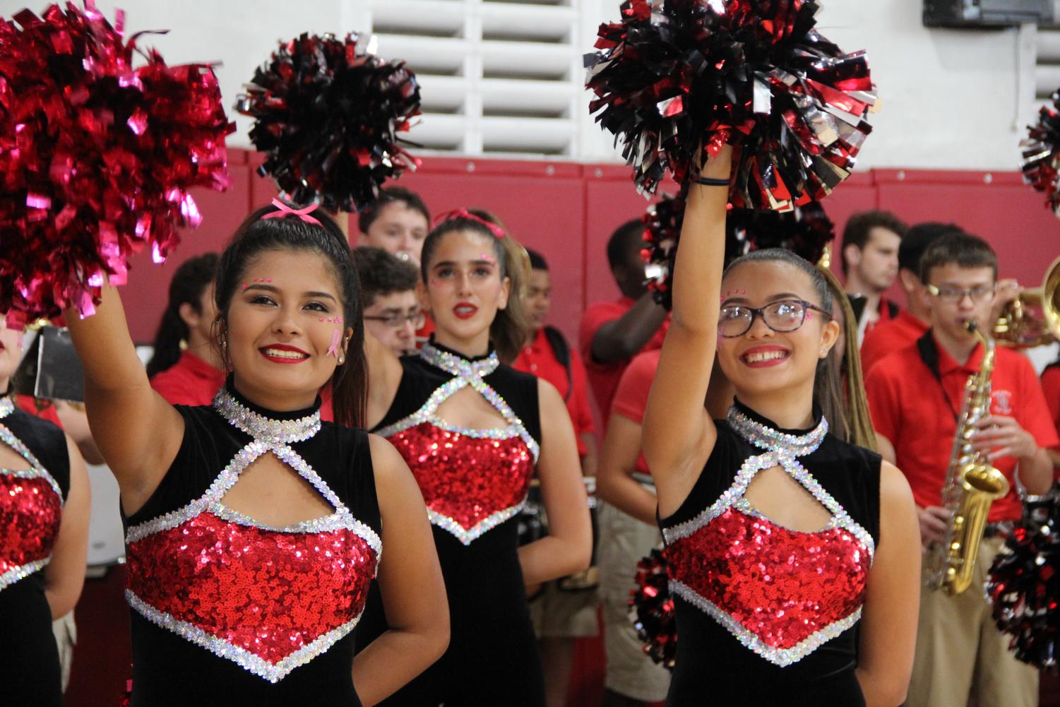 Pink+Spirited+Pep+Rally