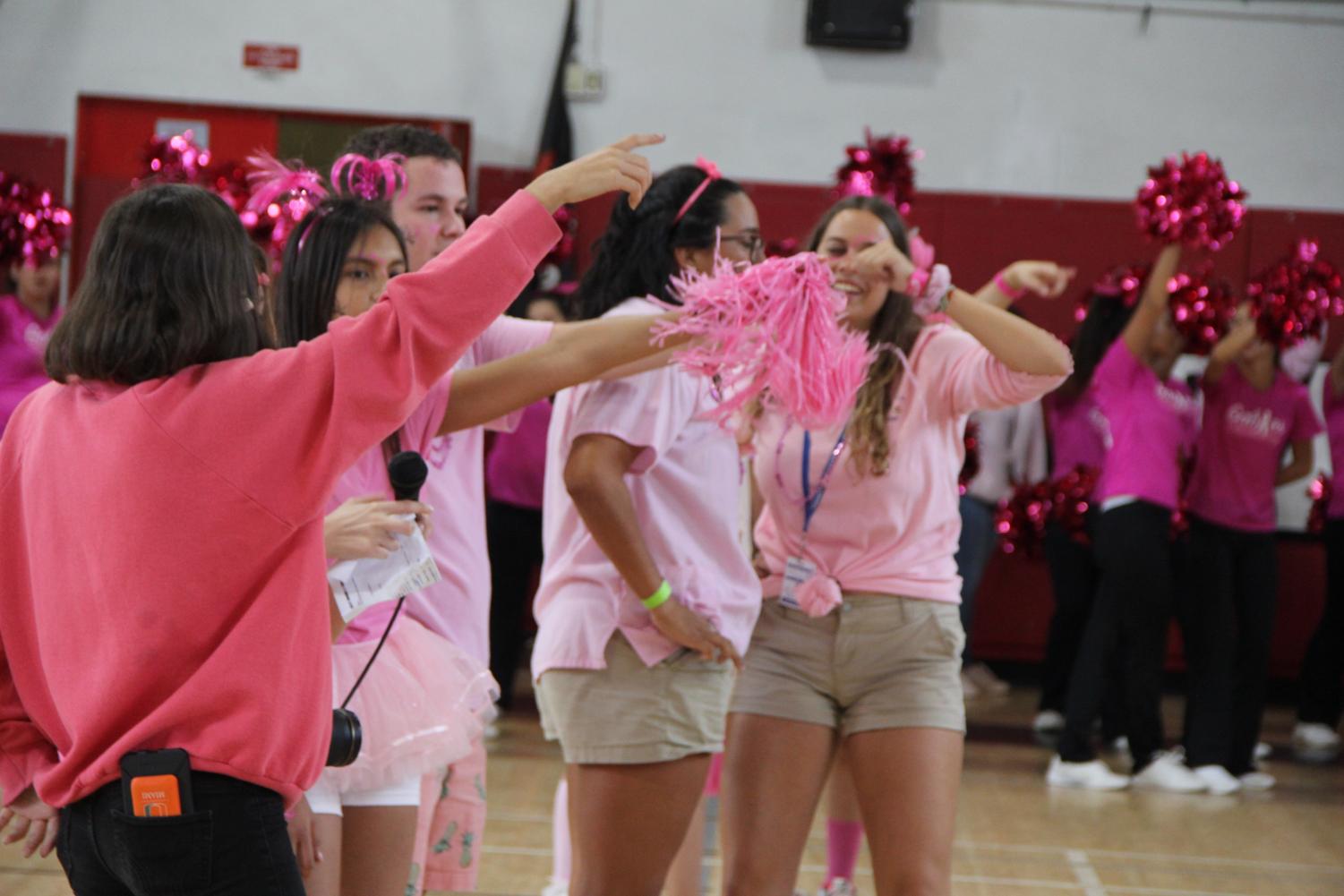 Pink Spirited Pep Rally
