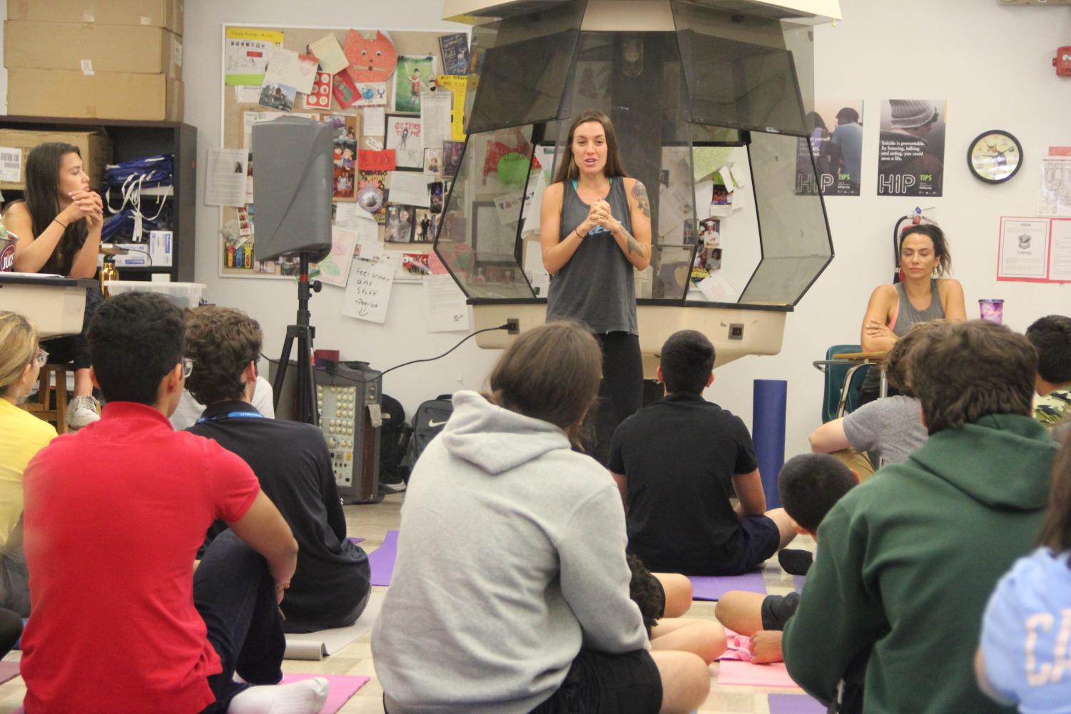 Students AIM to Reduce Stress through Yoga