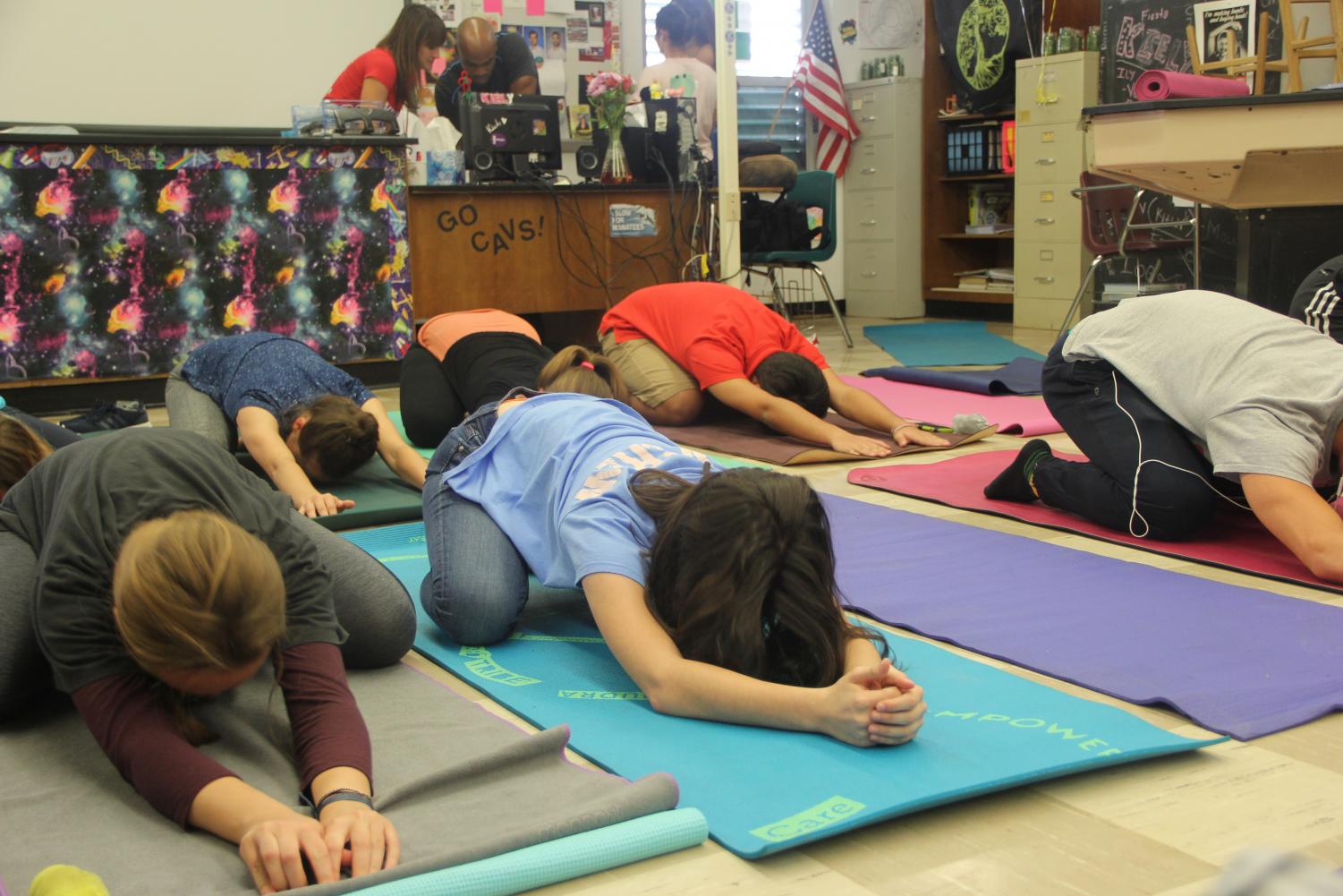 Students AIM to Reduce Stress through Yoga