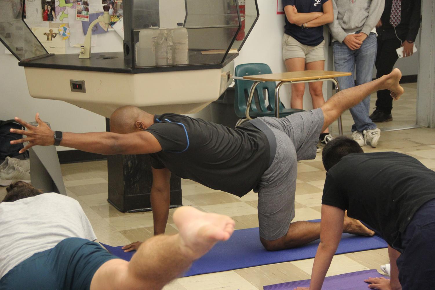 Students AIM to Reduce Stress through Yoga