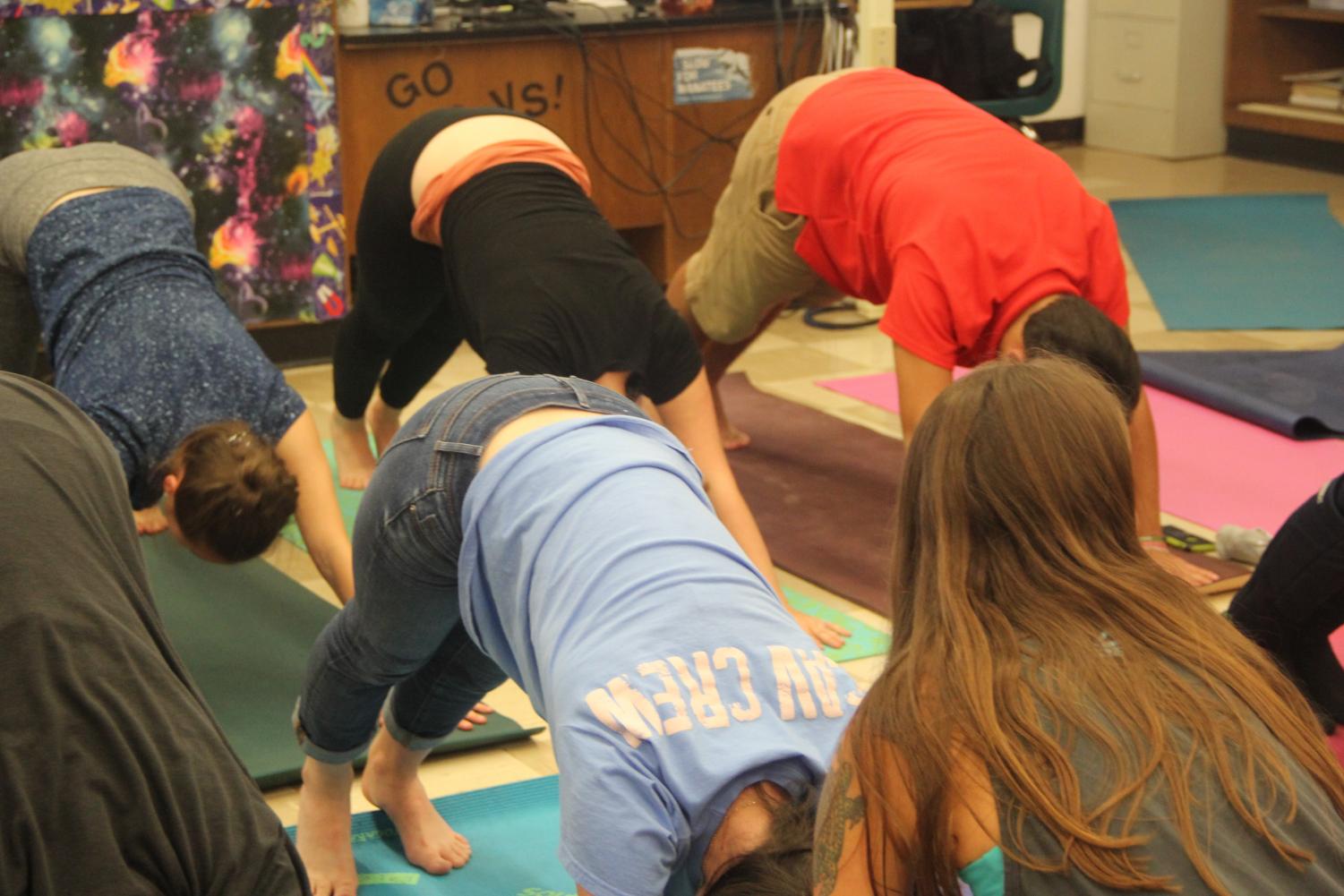 Students AIM to Reduce Stress through Yoga